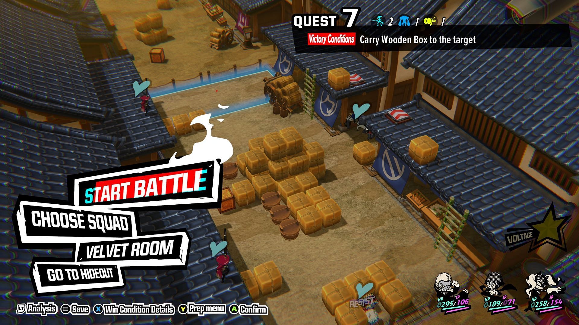 Quest 7 The Mysterious Box (Image via Persona 5 Tactica)